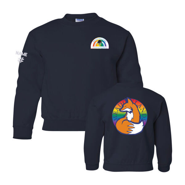 Gildan Youth Meadowlands Pride Printed Crewneck Thumbnail