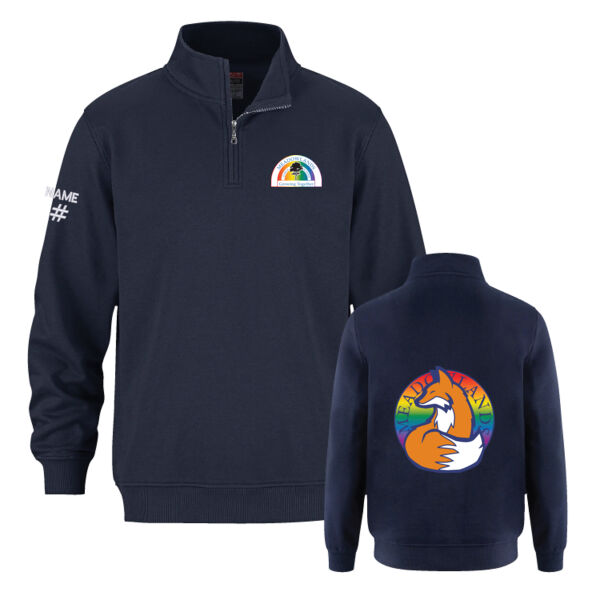 Flux Youth Meadowlands Pride Printed 1/4 Zip Thumbnail